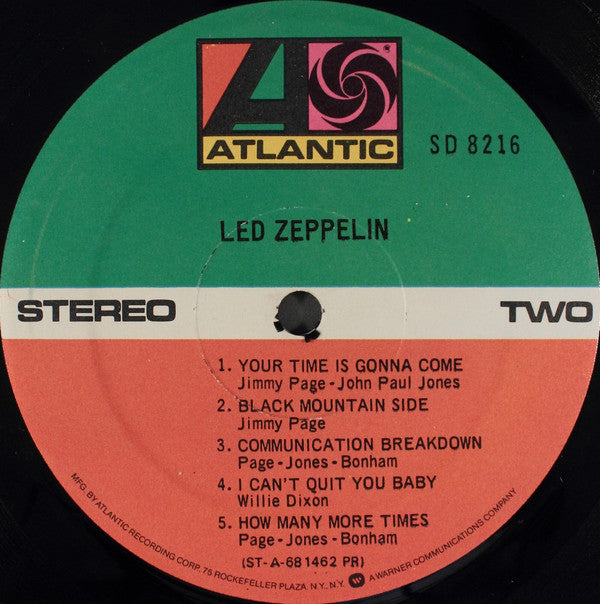 Led Zeppelin : Led Zeppelin (LP, Album, RE, PR )