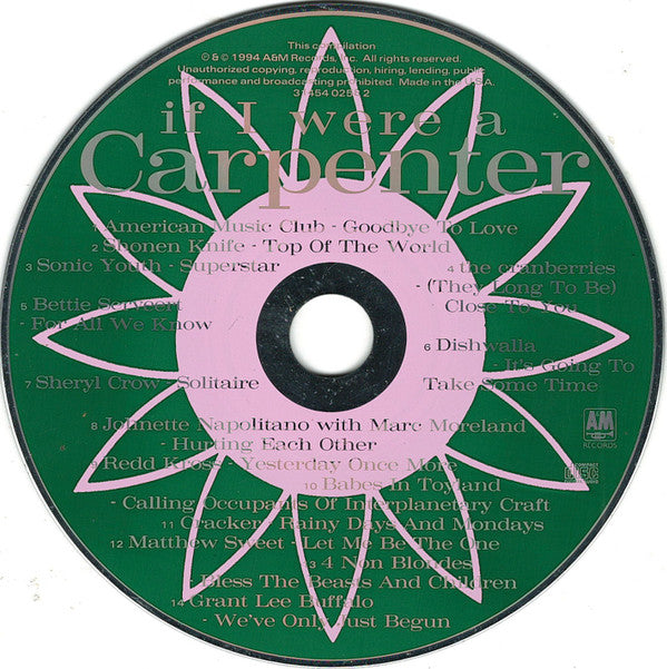 Various : If I Were A Carpenter (CD, Album)