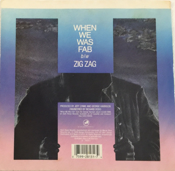 George Harrison : When We Was Fab (7", Single, All)