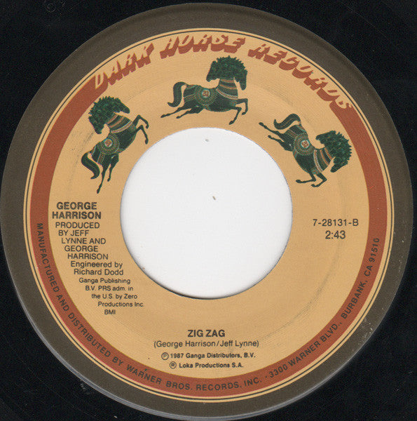 George Harrison : When We Was Fab (7", Single, All)