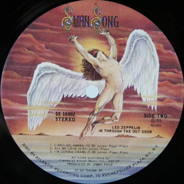 Led Zeppelin : In Through The Out Door (LP, Album, "B")