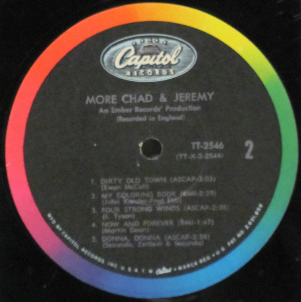 Chad & Jeremy : More Chad & Jeremy (LP, Comp, Mono, Los)