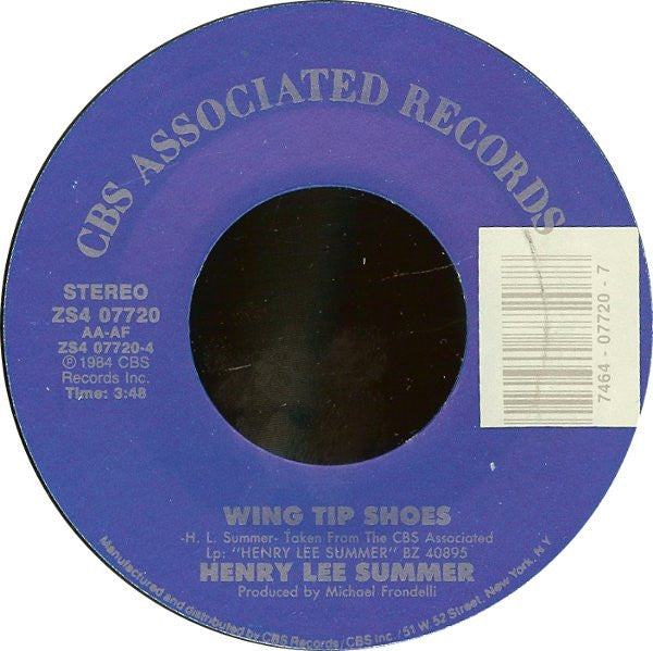 Henry Lee Summer : I Wish I Had A Girl (7", Styrene, Car)