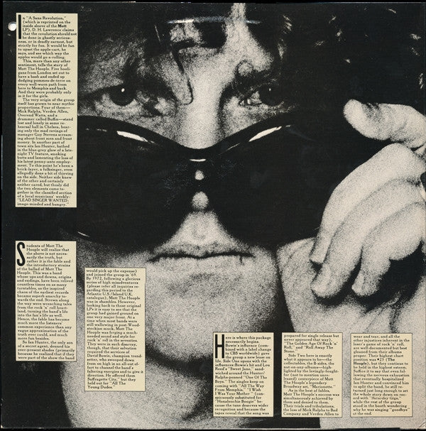 Ian Hunter : Shades Of Ian Hunter - The Ballad Of Ian Hunter & Mott The Hoople (2xLP, Comp, Ter)