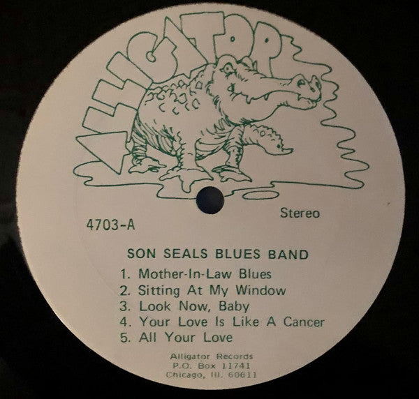 The Son Seals Blues Band : The Son Seals Blues Band (LP, Album)
