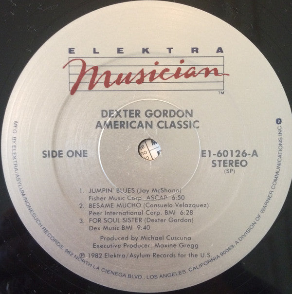Dexter Gordon : American Classic (LP, Album)