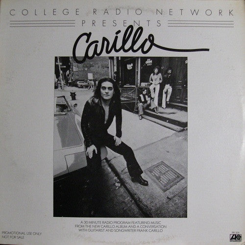 Carillo (2) : College Radio Network Presents: Carillo (LP, Album, Promo)