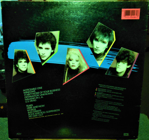 Missing Persons : Spring Session M (LP, Album, Win)