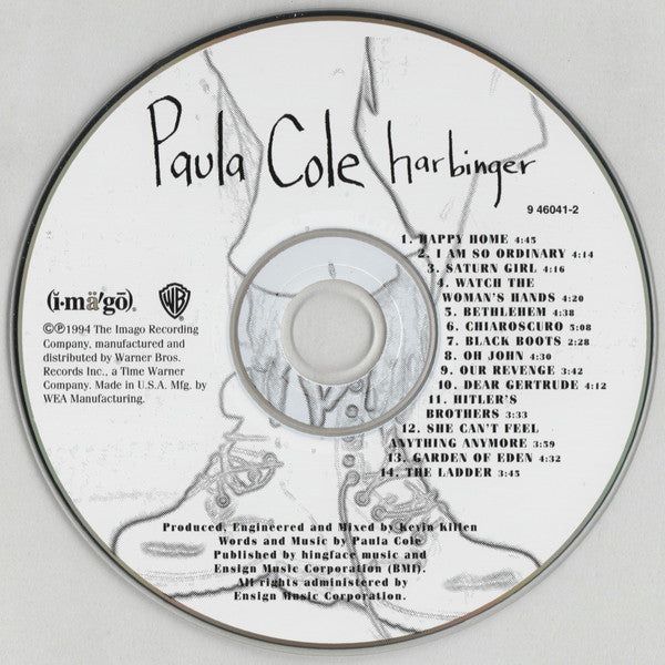 Paula Cole : Harbinger (CD, Album)