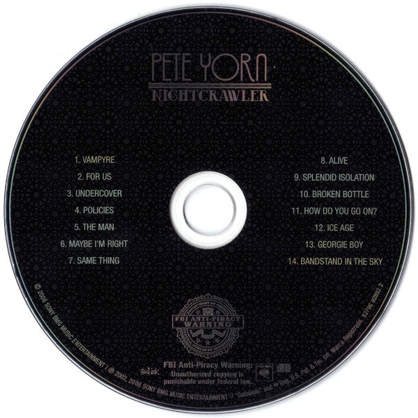 Pete Yorn : Nightcrawler (CD, Album)