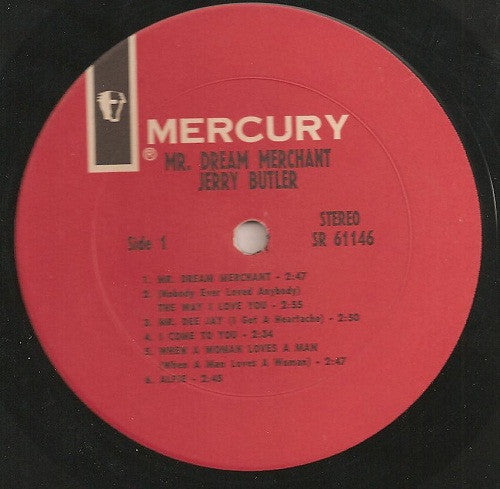Jerry Butler : Mr. Dream Merchant (LP, Album)