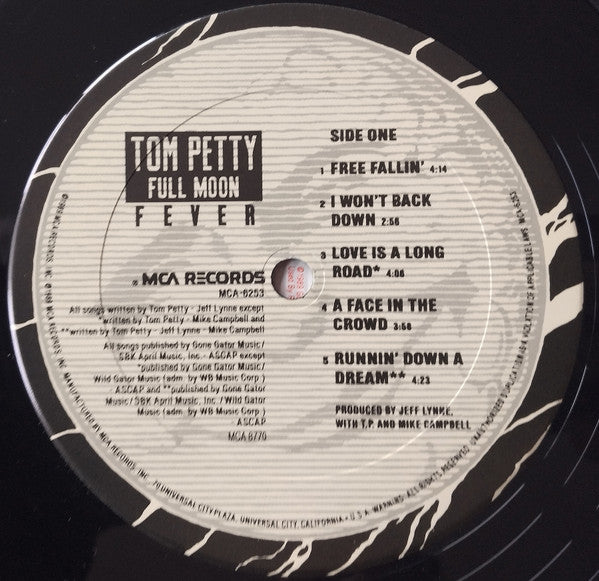 Tom Petty : Full Moon Fever (LP, Album)