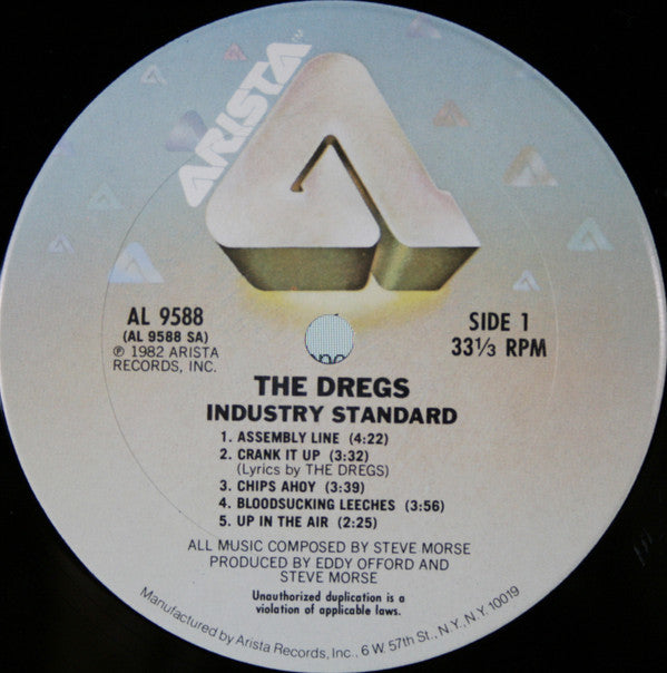 Dixie Dregs : Industry Standard (LP, Album, CTH)