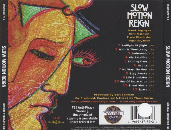 Slow Motion Reign : Slow Motion Reign (CD, Album)