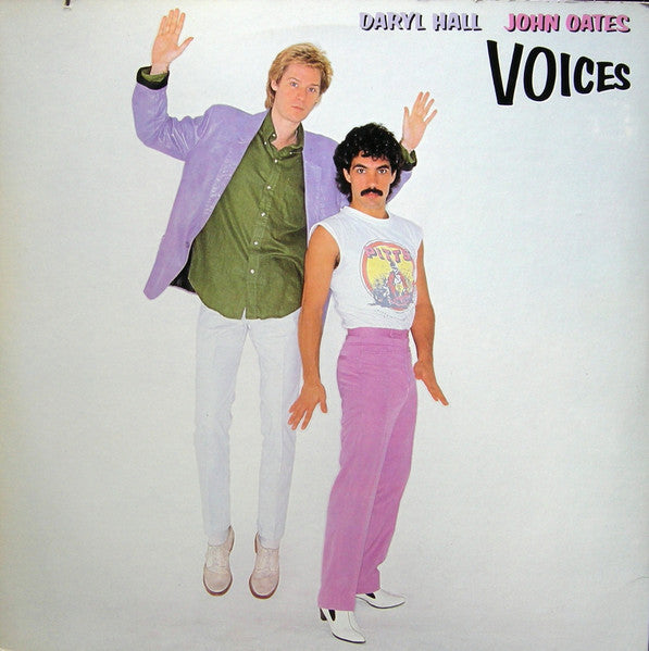 Daryl Hall & John Oates : Voices (LP, Album, RE, RP, Col)