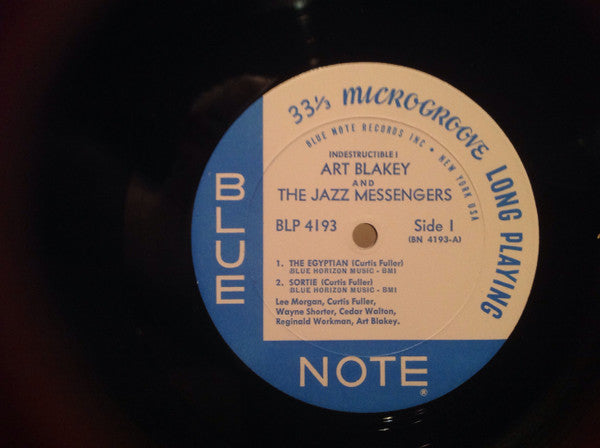 Art Blakey & The Jazz Messengers : Indestructible (LP, Album, Mono)