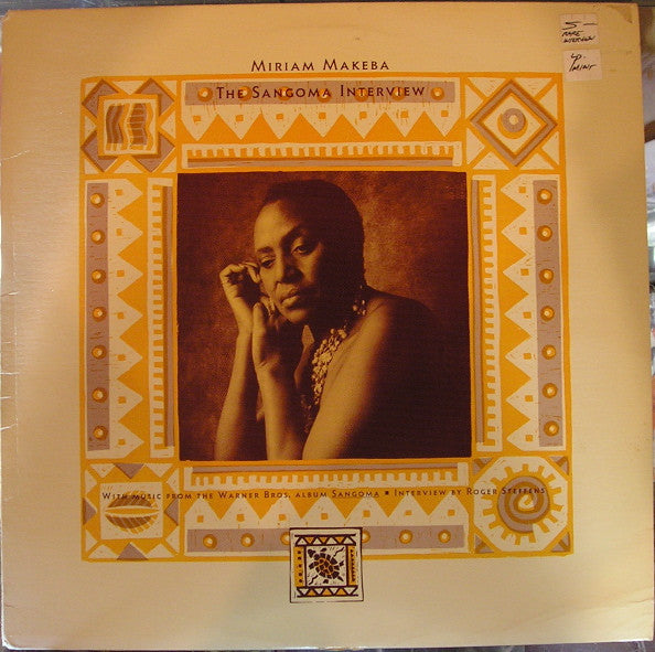 Miriam Makeba : The Sangoma Interview (LP, Promo, Transcription)