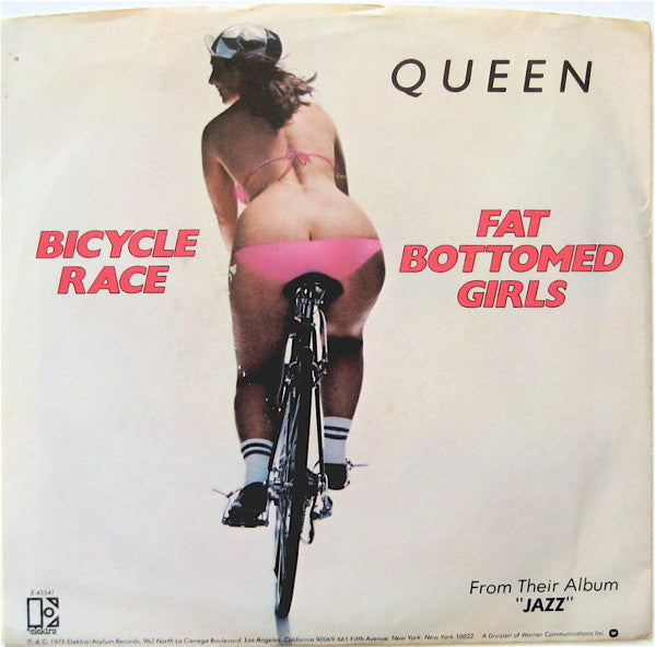Queen : Bicycle Race / Fat Bottomed Girls (7", Single, But)