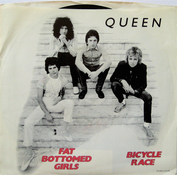 Queen : Bicycle Race / Fat Bottomed Girls (7", Single, But)