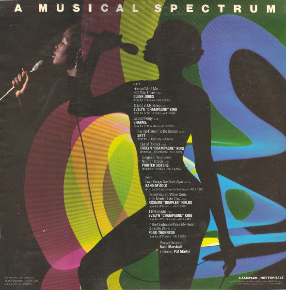 Various : A Musical Spectrum (LP, Comp, Promo, Smplr)