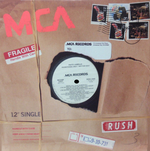 Patti LaBelle : When You Love Somebody (I'm Saving My Love For You) (12", Single, Promo)
