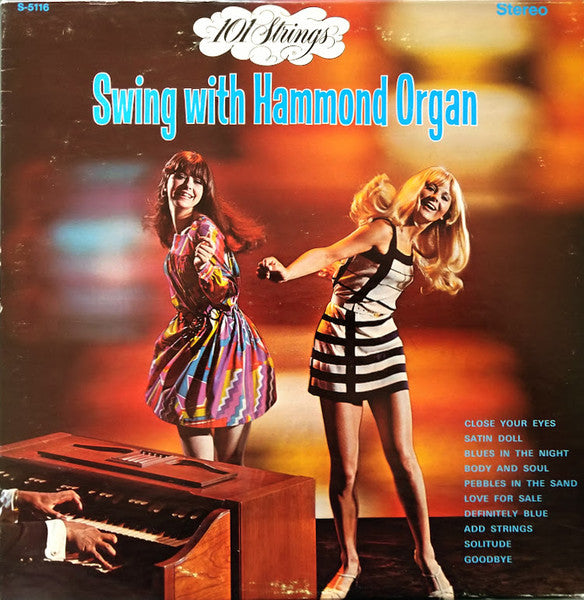 101 Strings Featuring Paul Griffin : Swing With Hammond Organ (LP, Album)