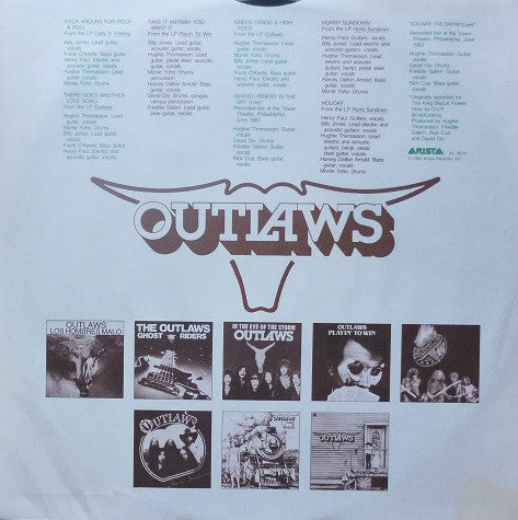 Outlaws : Greatest Hits Of The Outlaws, High Tides Forever (LP, Comp, Ter)