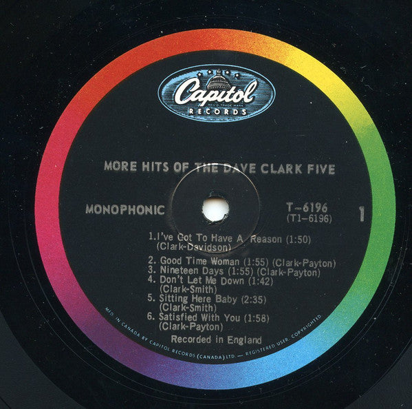 The Dave Clark Five : More Hits of (LP, Comp, Mono)