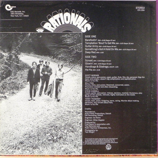 The Rationals : The Rationals (LP, Album)