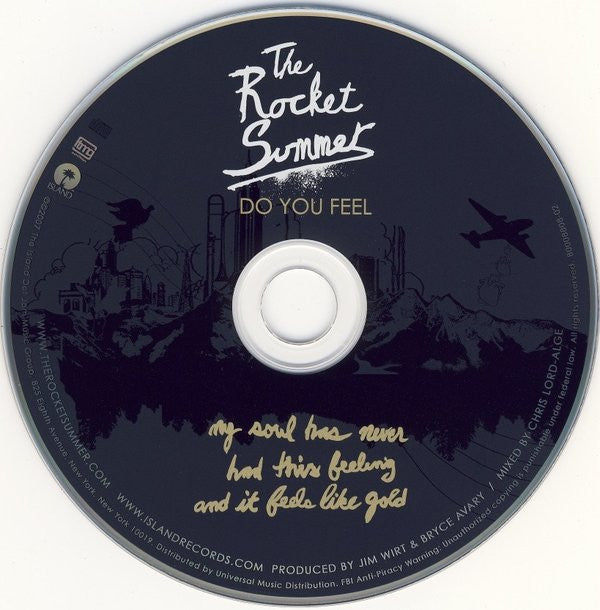 The Rocket Summer : Do You Feel (CD, Album)
