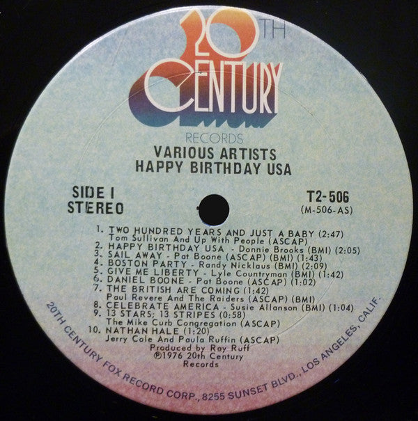 Various : Happy Birthday U.S.A. (2xLP)