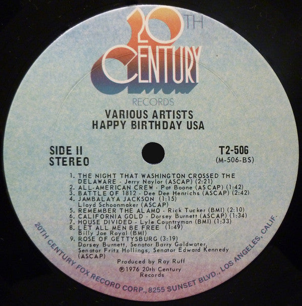 Various : Happy Birthday U.S.A. (2xLP)