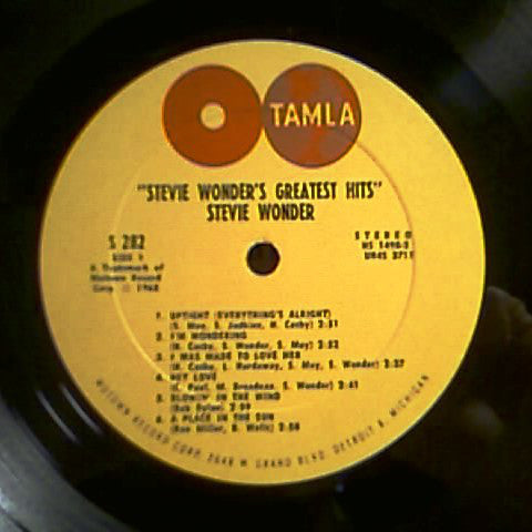 Stevie Wonder : Greatest Hits (LP, Comp)