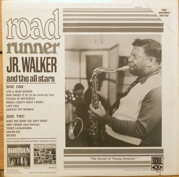 Junior Walker & The All Stars : Road Runner (LP, Album)