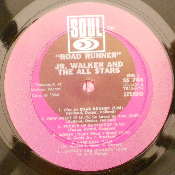 Junior Walker & The All Stars : Road Runner (LP, Album)
