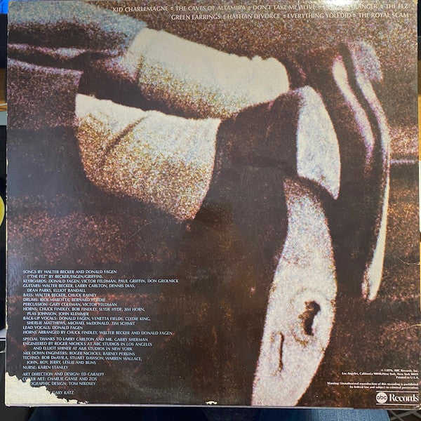 Steely Dan : The Royal Scam (LP, Album)