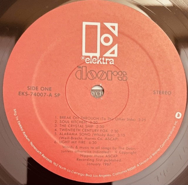The Doors : The Doors (LP, Album, RE, SRC)