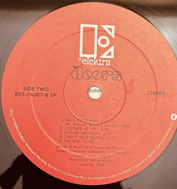 The Doors : The Doors (LP, Album, RE, SRC)