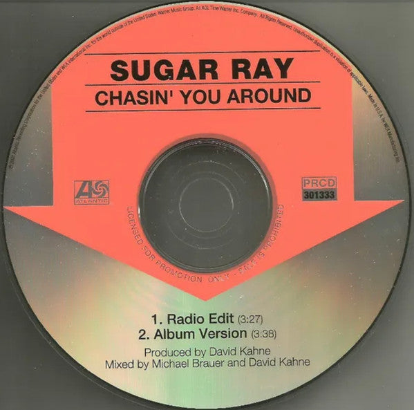 Sugar Ray (2) : Chasin' You Around (CD, Single, Promo)