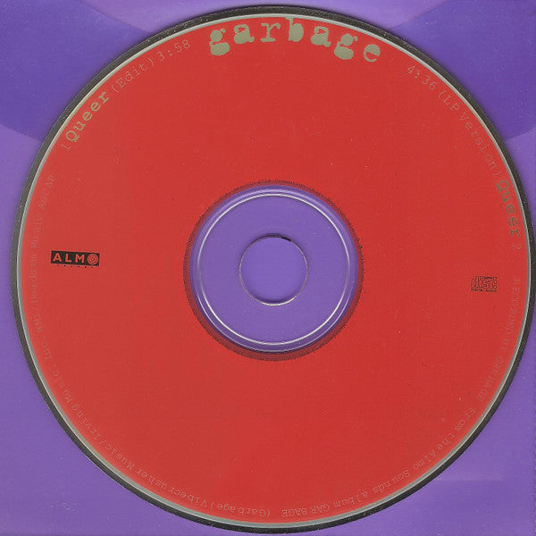 Garbage : Queer (CD, Single, Promo)