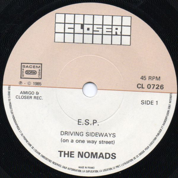 Fixed Up / The Nomads (2) : E.P. Live (7", EP)