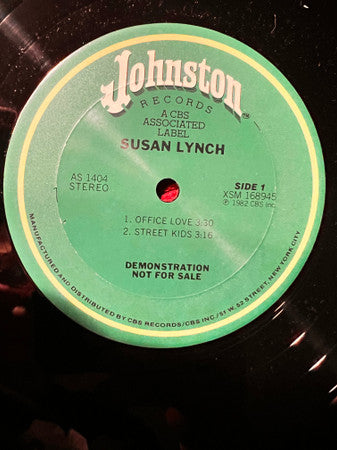 Susan Lynch : Susan Lynch (12", EP, Promo)