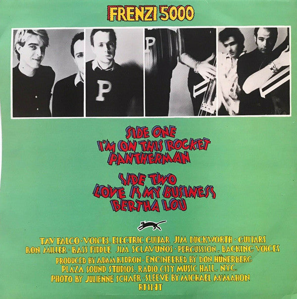Tav Falco's Panther Burns : Blow Your Top (12", EP)