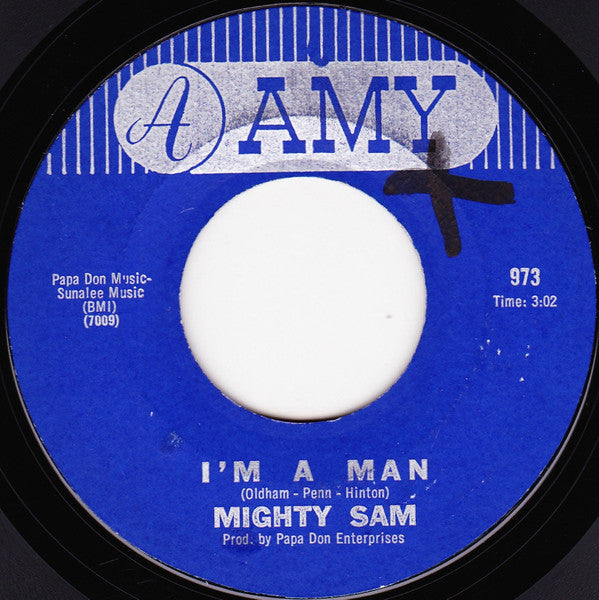 Mighty Sam : I'm A Man / Georgia Pines (7")