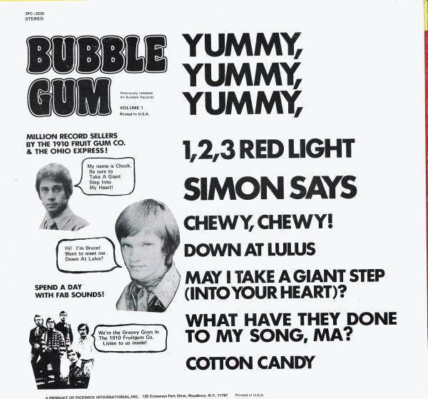 Various : Bubble Gum (Volume 1) (LP, Comp)