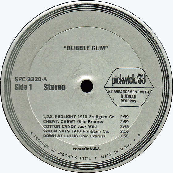 Various : Bubble Gum (Volume 1) (LP, Comp)