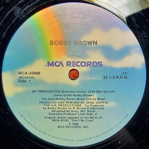Bobby Brown : My Prerogative (Extended Remix) (12", Single)
