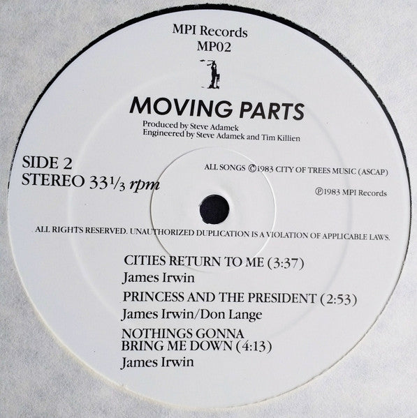 Moving Parts : Moving Parts (12", EP)