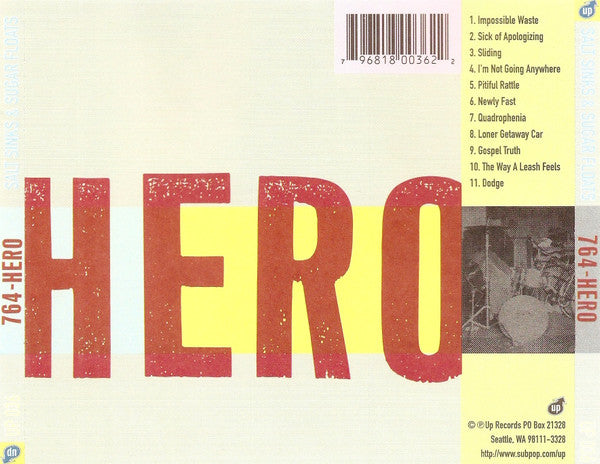 764-HERO : Salt Sinks & Sugar Floats (CD, Album)