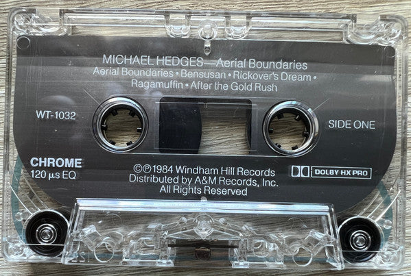 Michael Hedges : Aerial Boundaries (Cass, Album, Chr)